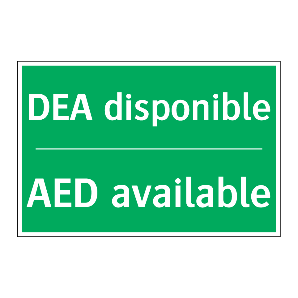 DEA disponible - AED available