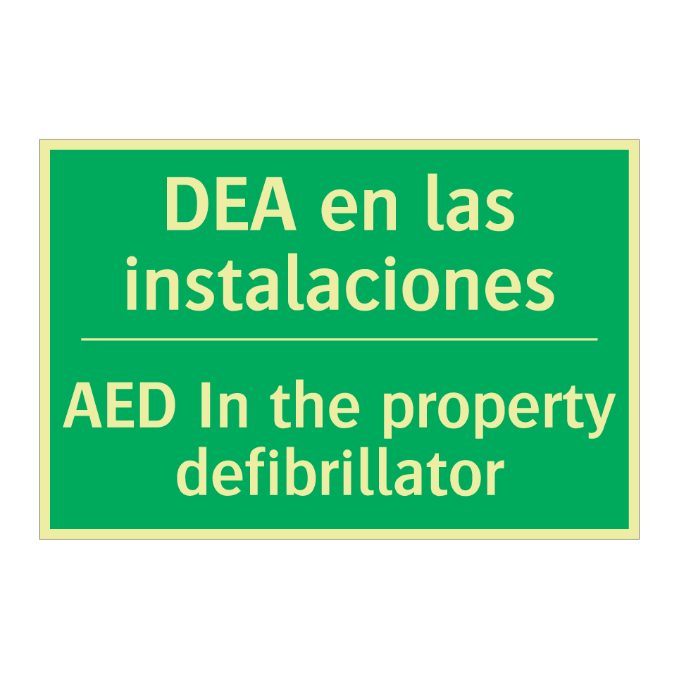 DEA en las instalaciones - AED In the property /.../