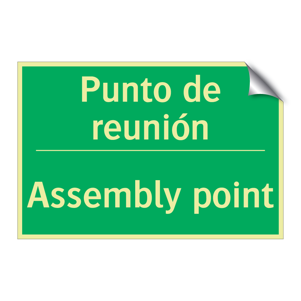 Punto de reunión - Assembly point