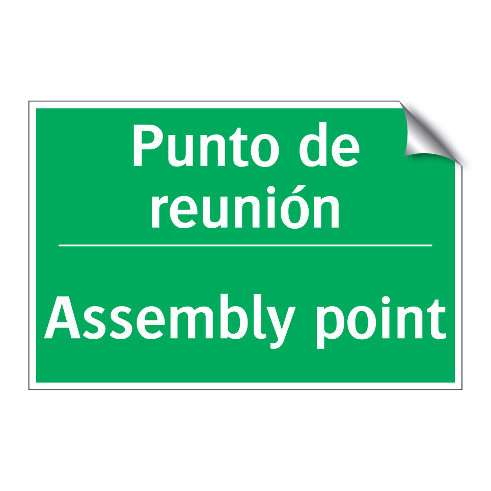 Punto de reunión - Assembly point