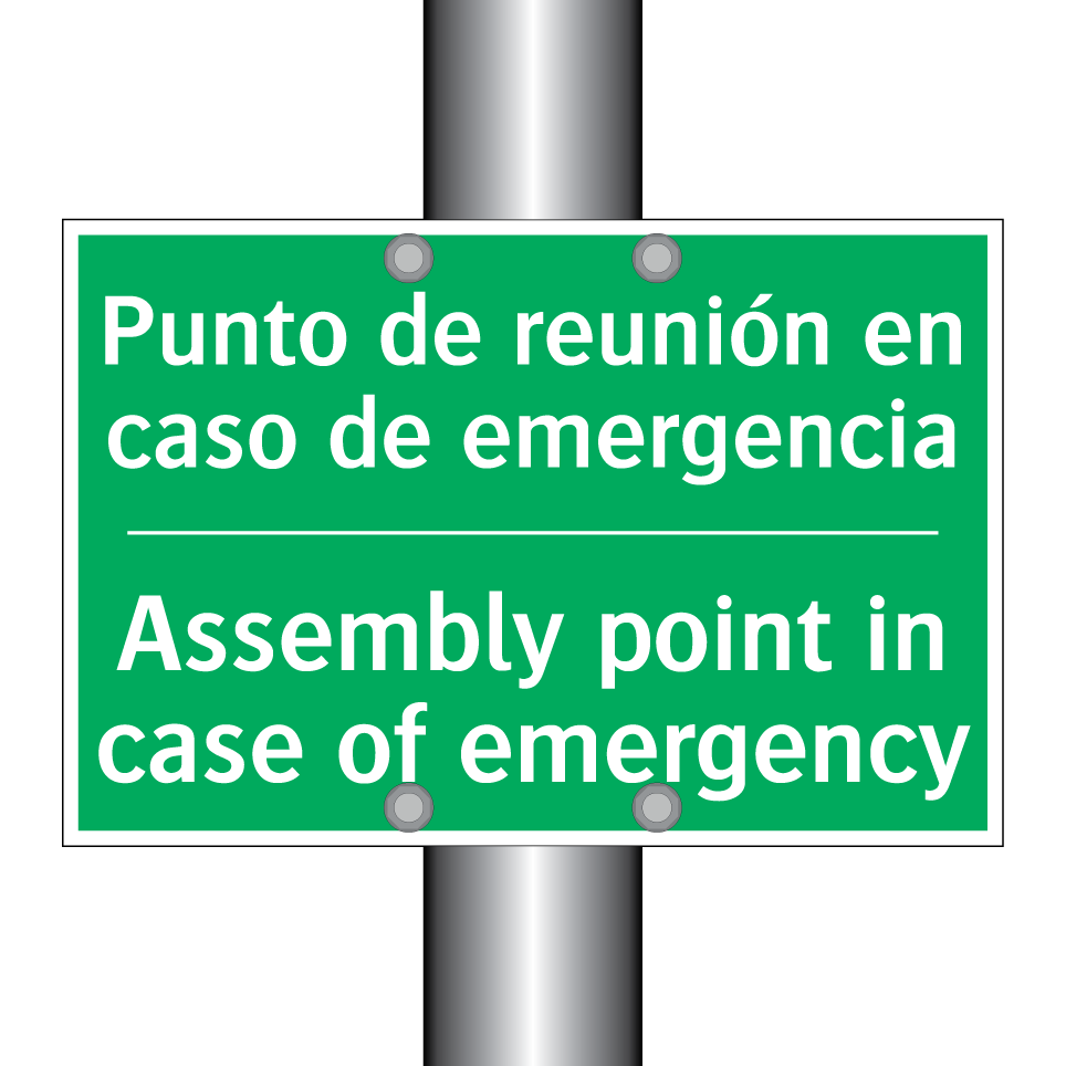 Punto de reunión en caso de /.../ - Assembly point in case of /.../
