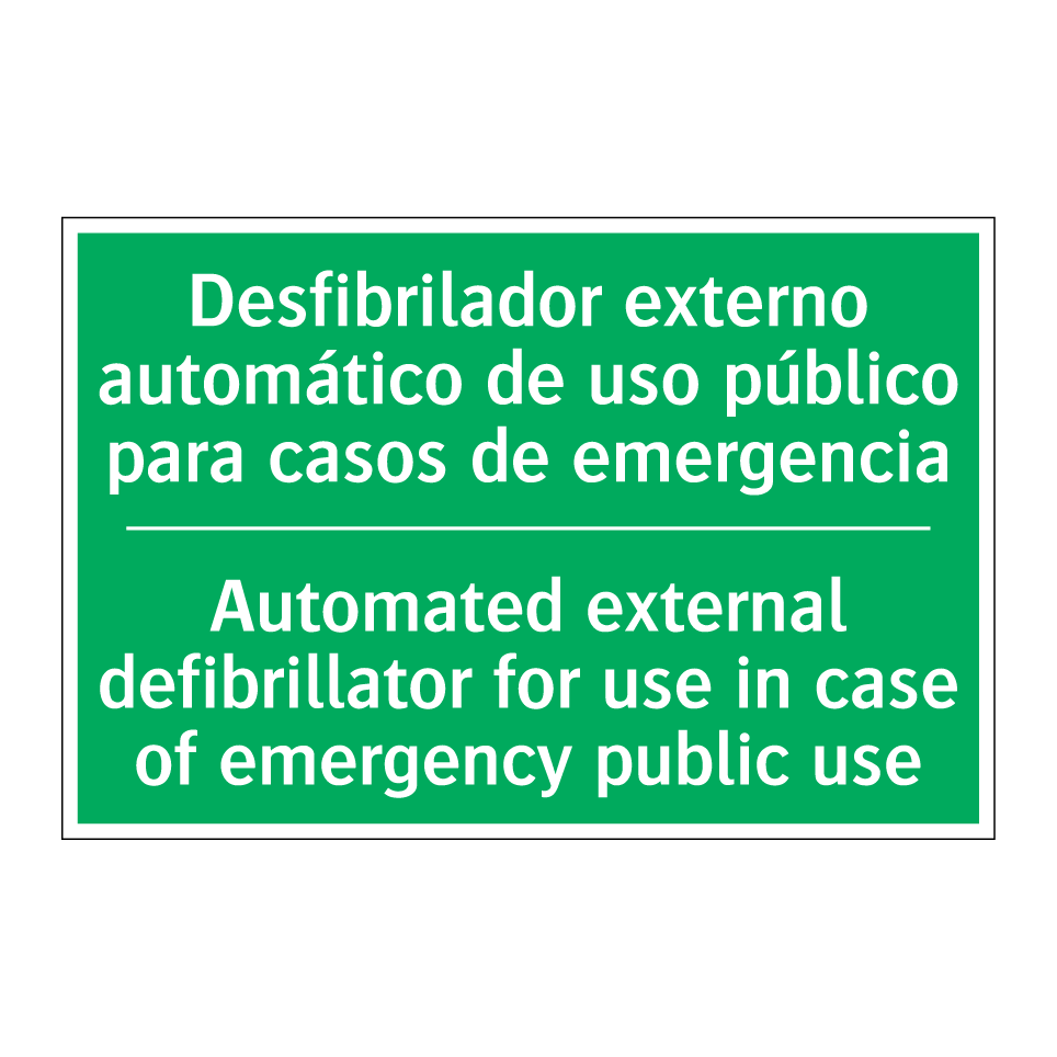 Desfibrilador externo /.../ - Automated external /.../