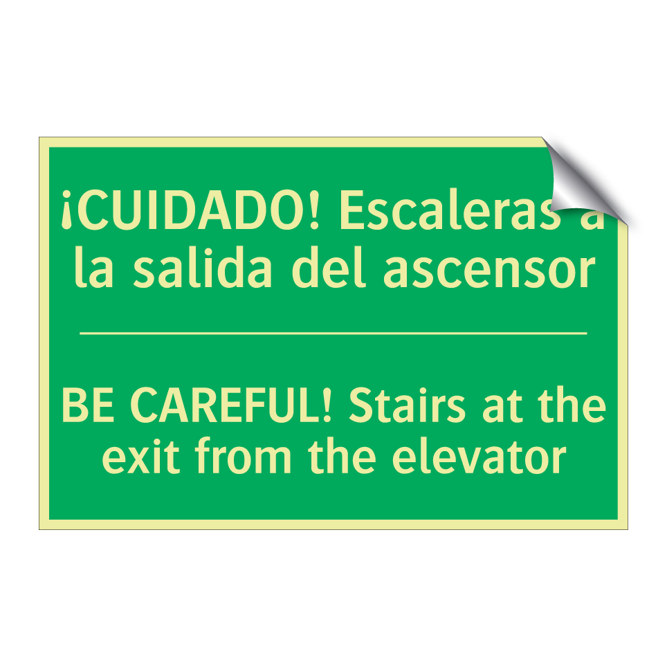 ¡CUIDADO! Escaleras a la /.../ - BE CAREFUL! Stairs at the /.../