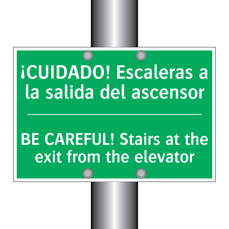 ¡CUIDADO! Escaleras a la /.../ - BE CAREFUL! Stairs at the /.../