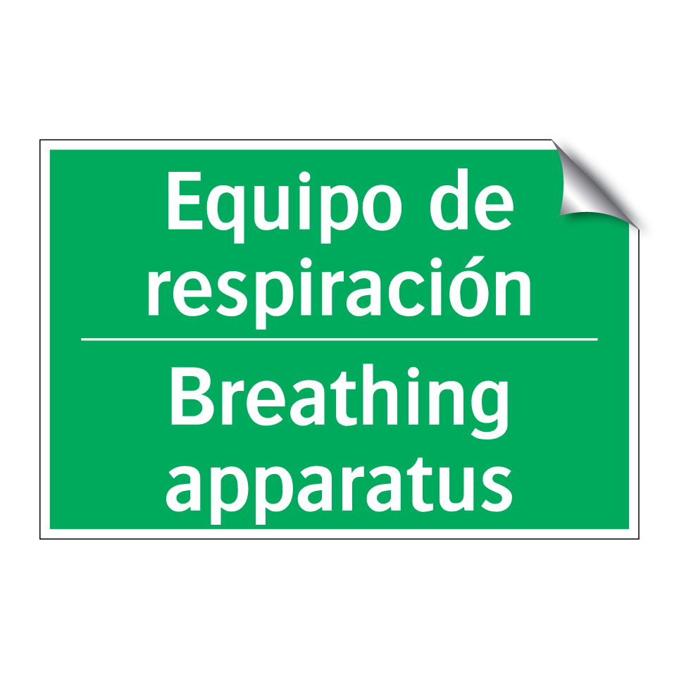 Equipo de respiración - Breathing apparatus