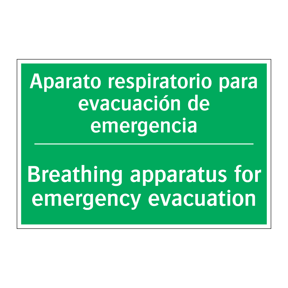 Aparato respiratorio para /.../ - Breathing apparatus for /.../