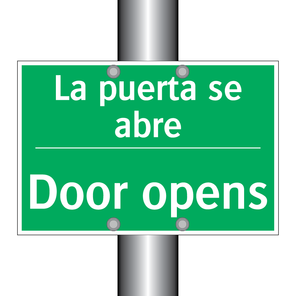 La puerta se abre - Door opens