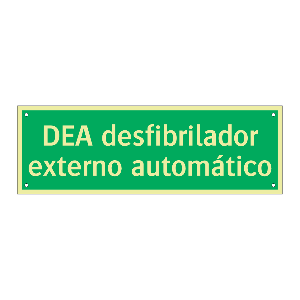 DEA desfibrilador externo automático