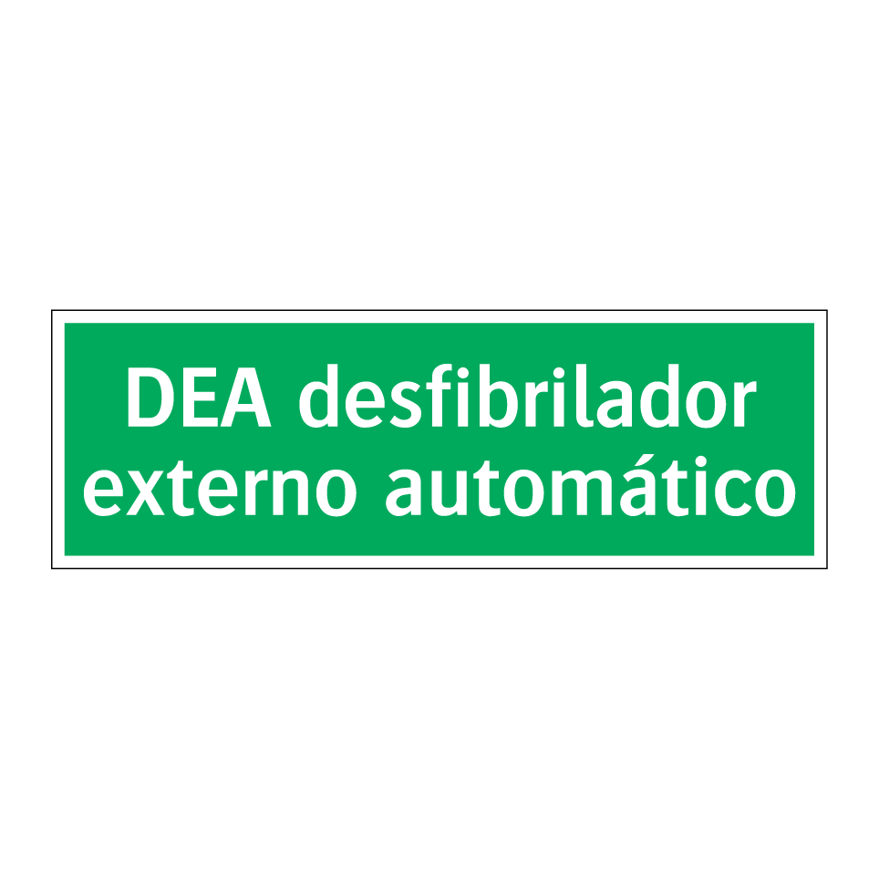 DEA desfibrilador externo automático