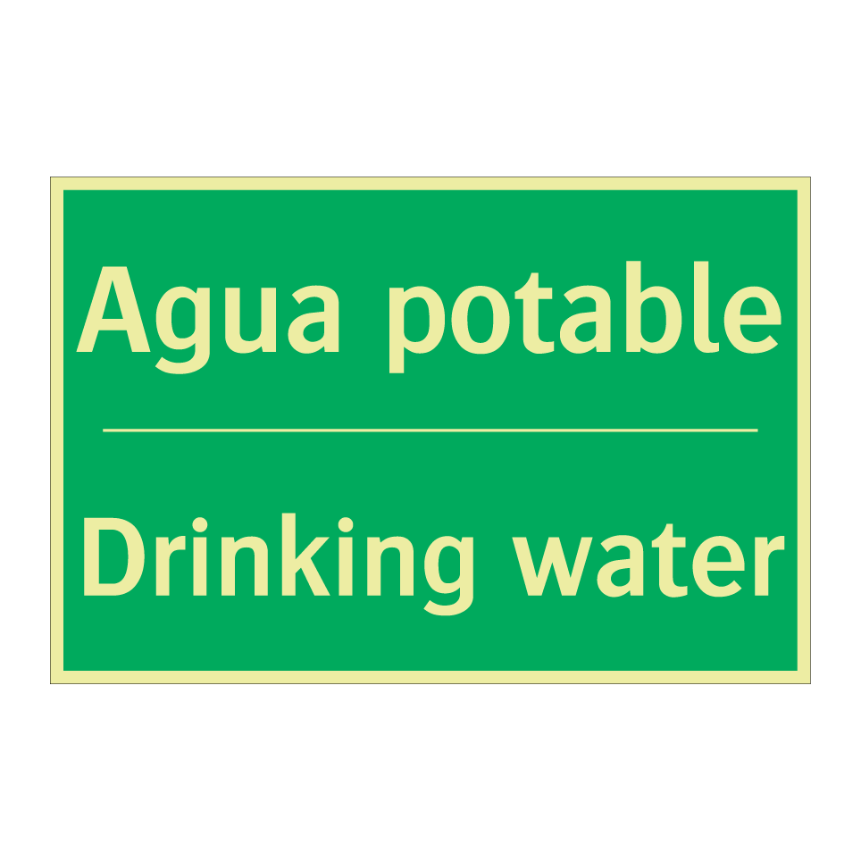 Agua potable - Drinking water