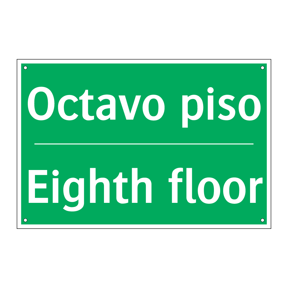 Octavo piso - Eighth floor