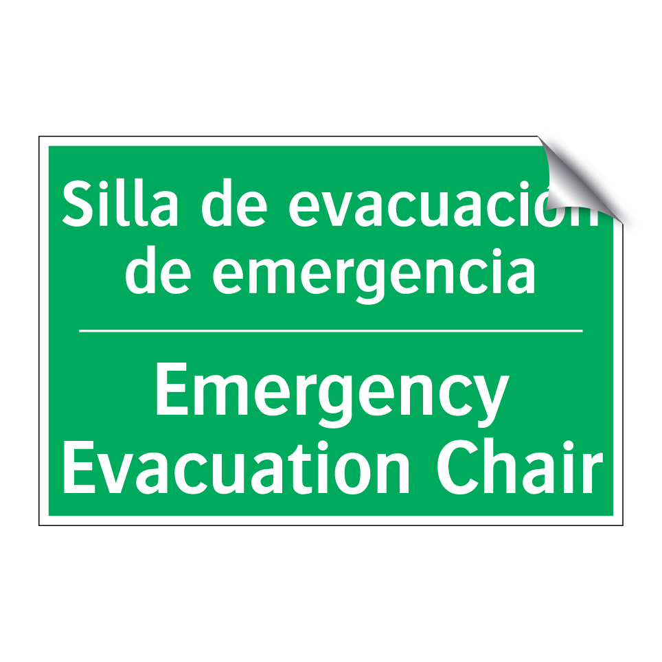 Silla de evacuación de /.../ - Emergency Evacuation Chair