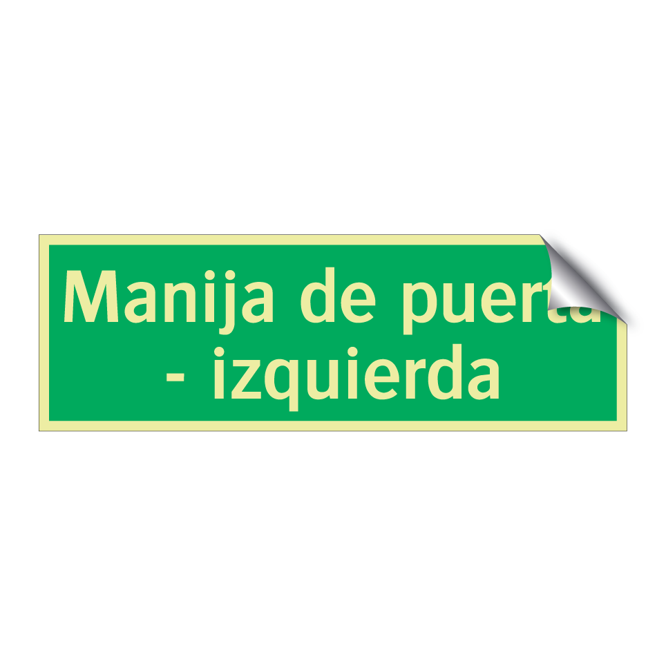 Manija de puerta - izquierda