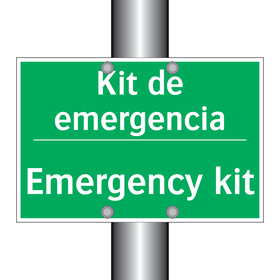 Kit de emergencia - Emergency kit