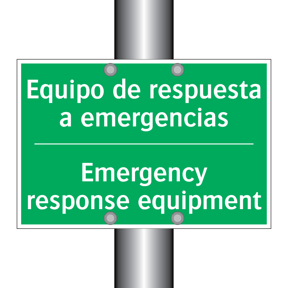 Equipo de respuesta a /.../ - Emergency response equipment