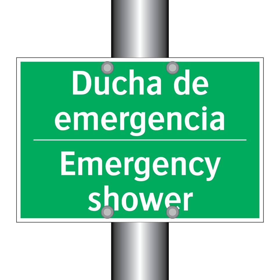 Ducha de emergencia - Emergency shower