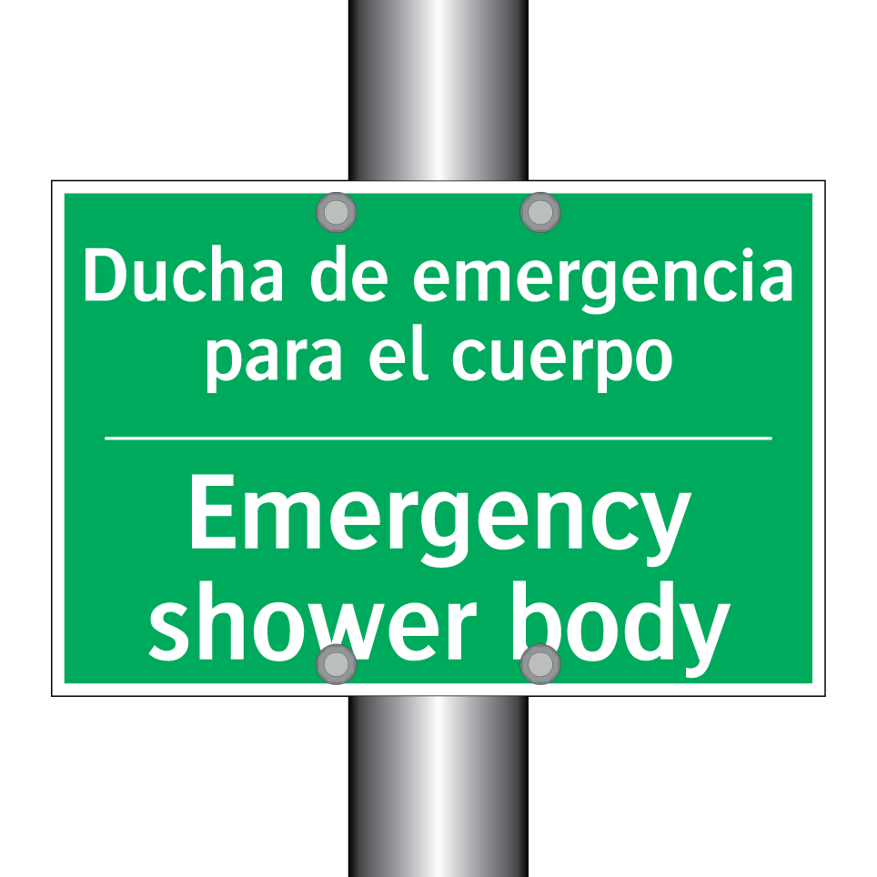 Ducha de emergencia para el /.../ - Emergency shower body