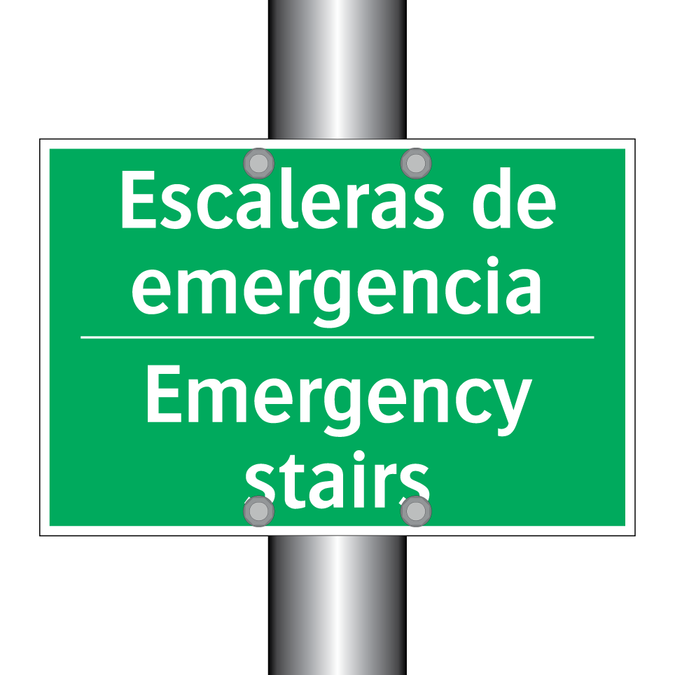 Escaleras de emergencia - Emergency stairs