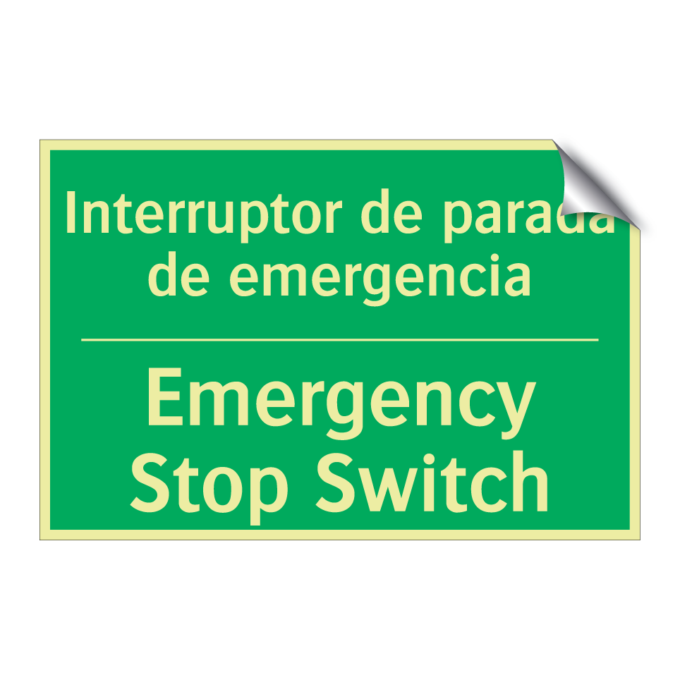 Interruptor de parada de /.../ - Emergency Stop Switch