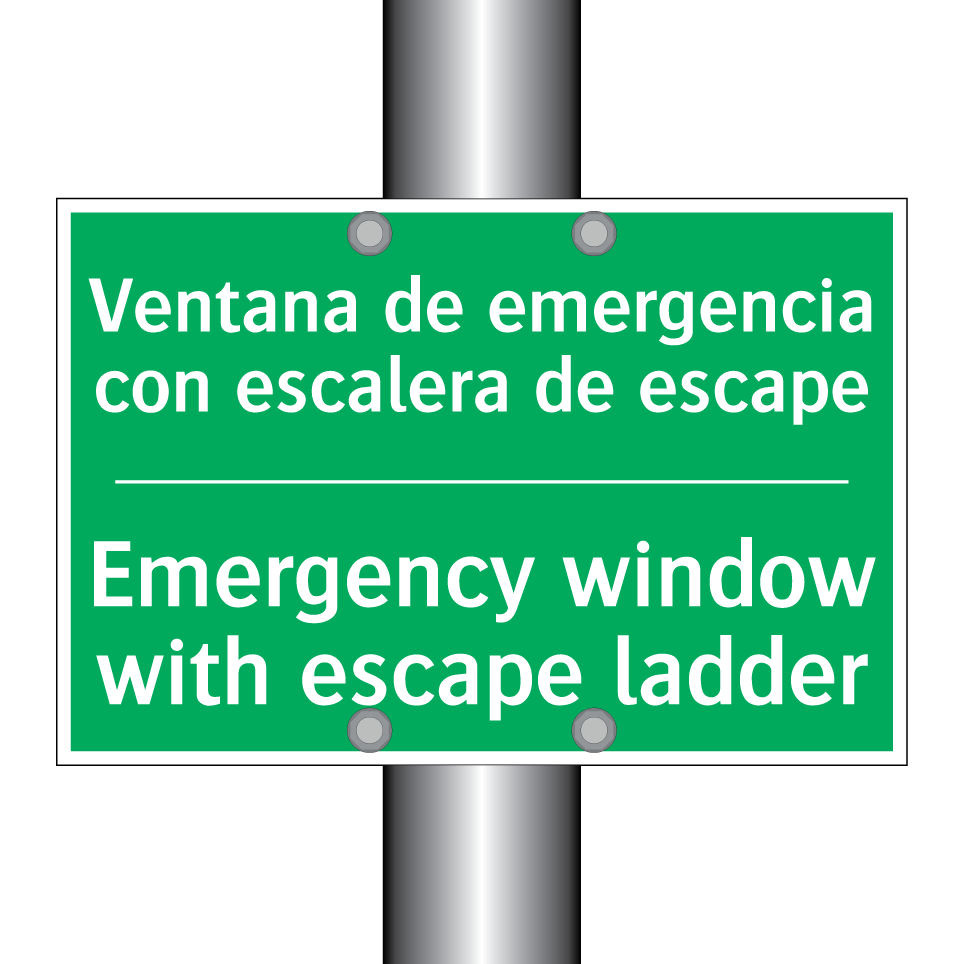 Ventana de emergencia con /.../ - Emergency window with escape /.../