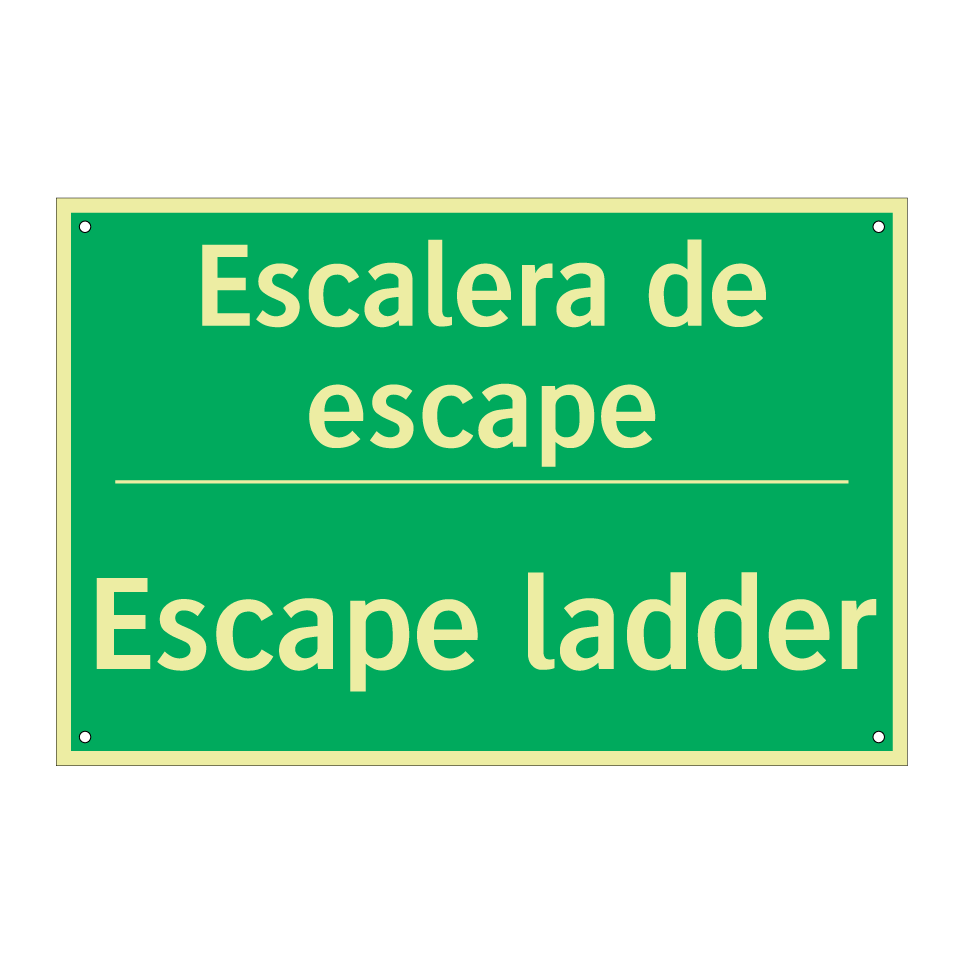 Escalera de escape - Escape ladder