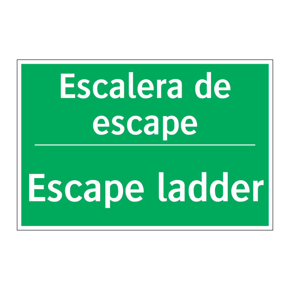Escalera de escape - Escape ladder