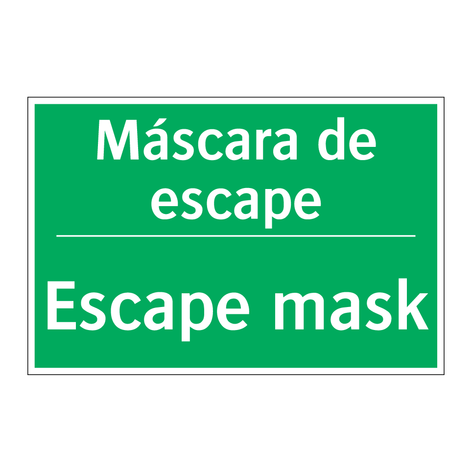 Máscara de escape - Escape mask