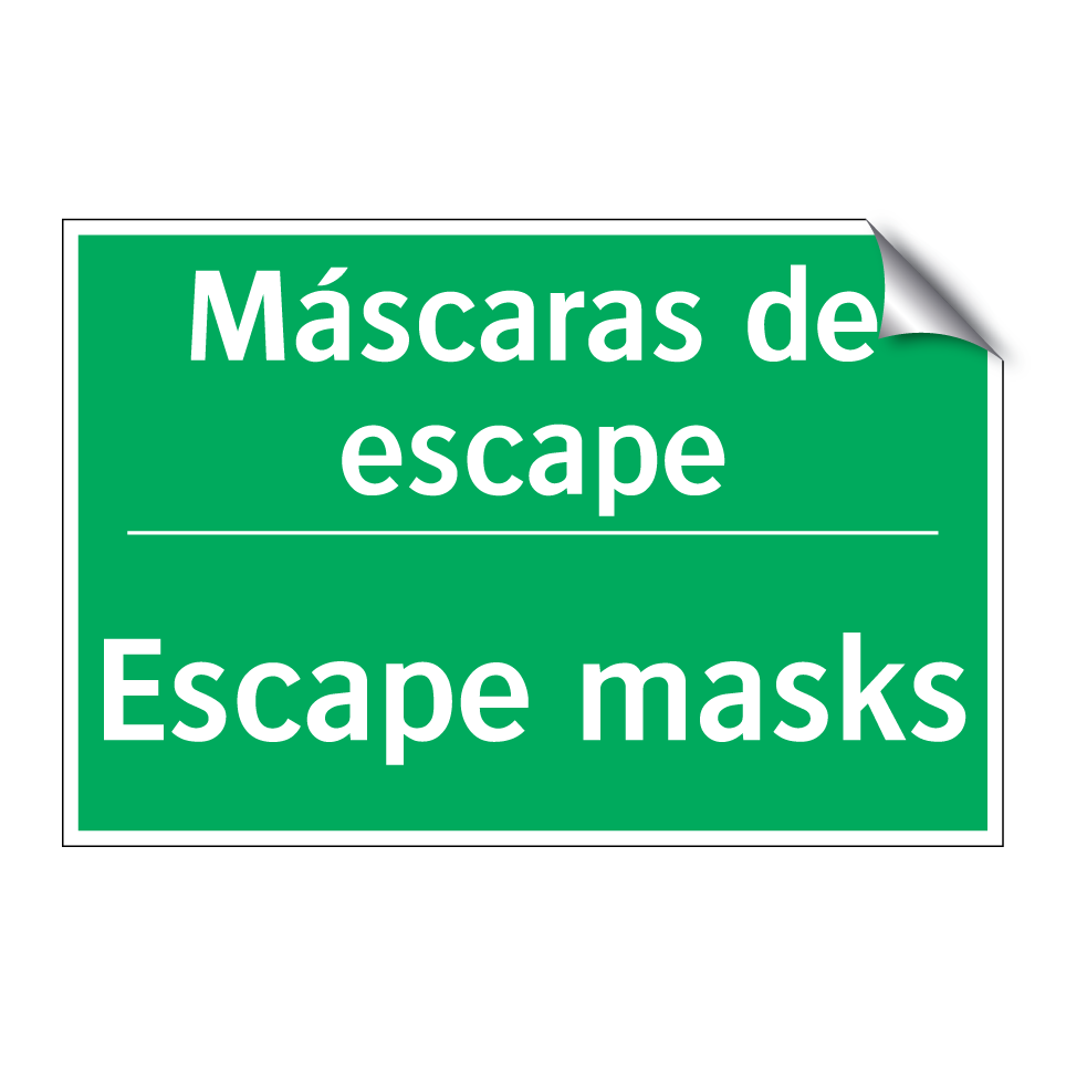 Máscaras de escape - Escape masks