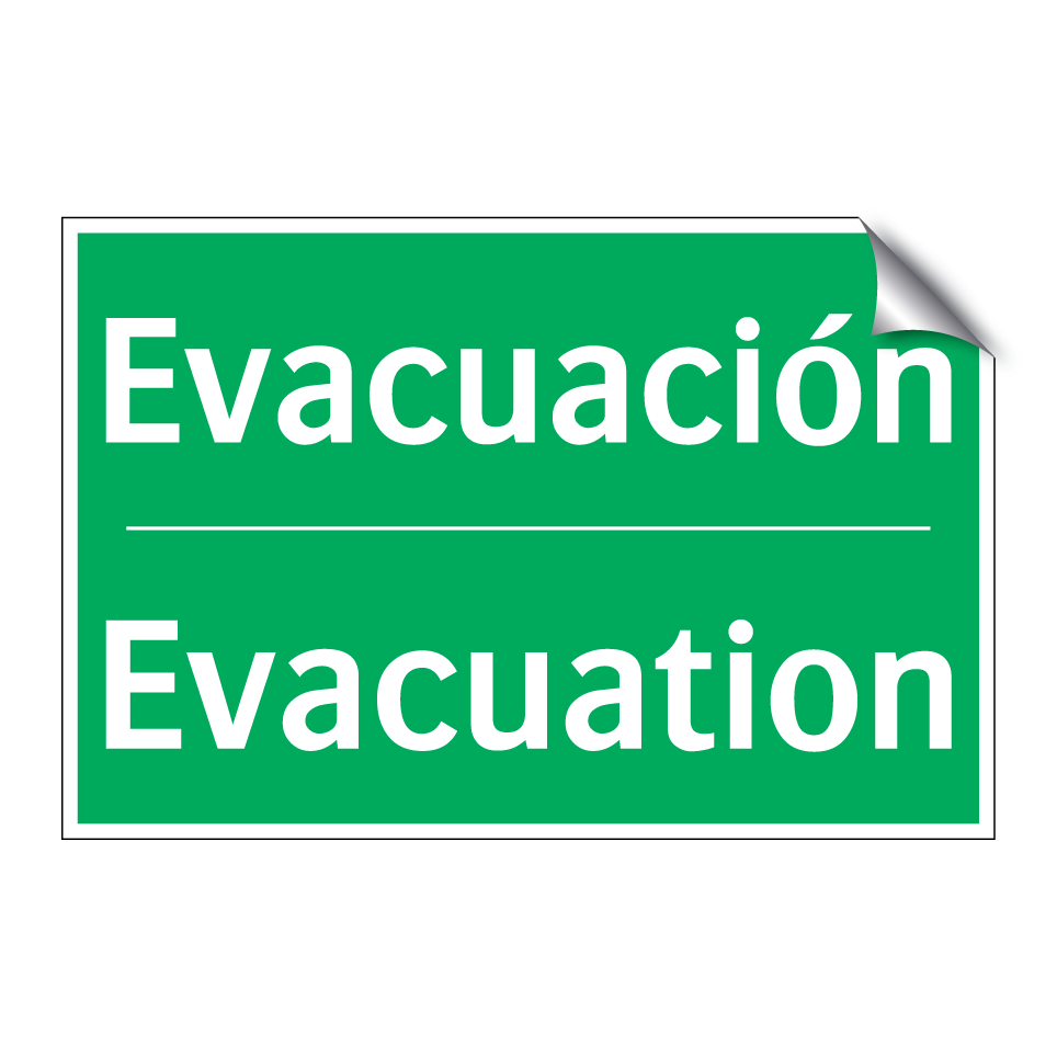 Evacuación - Evacuation