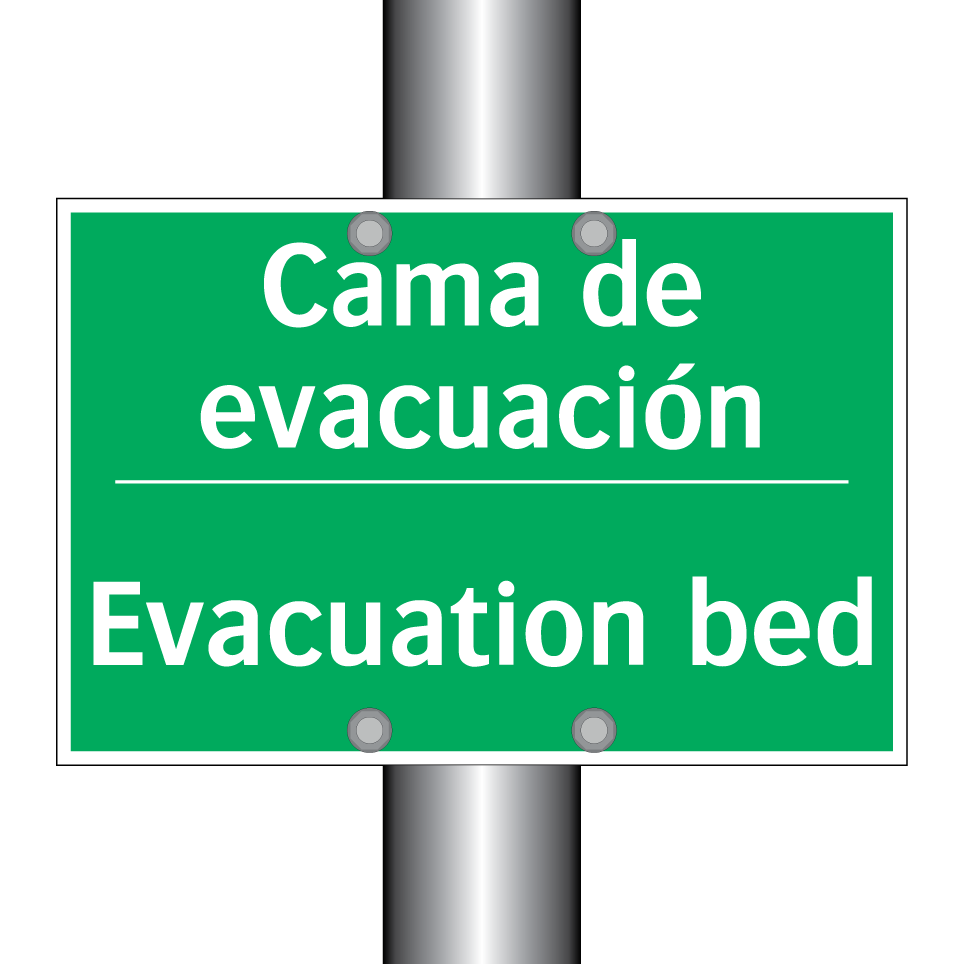 Cama de evacuación - Evacuation bed