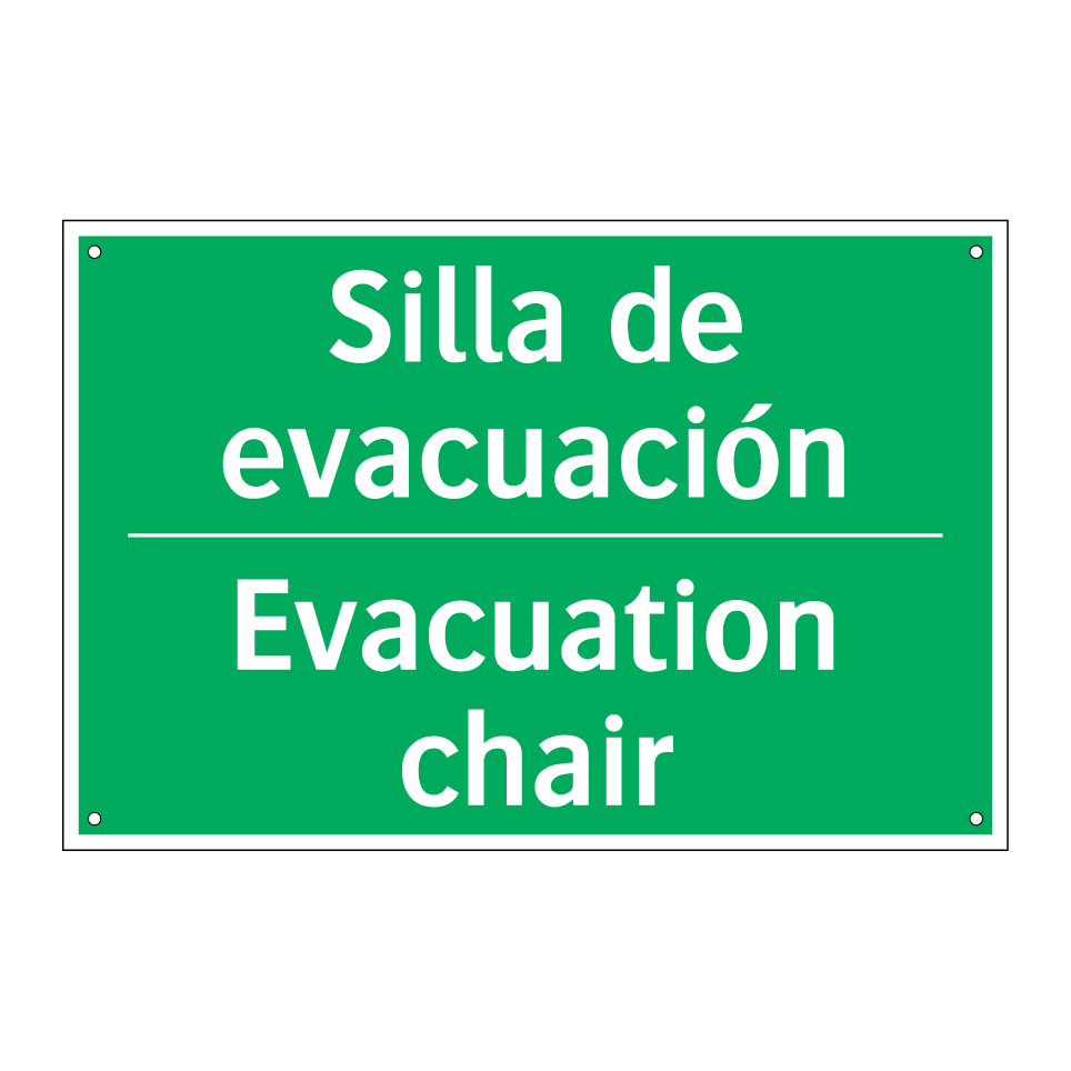 Silla de evacuación - Evacuation chair