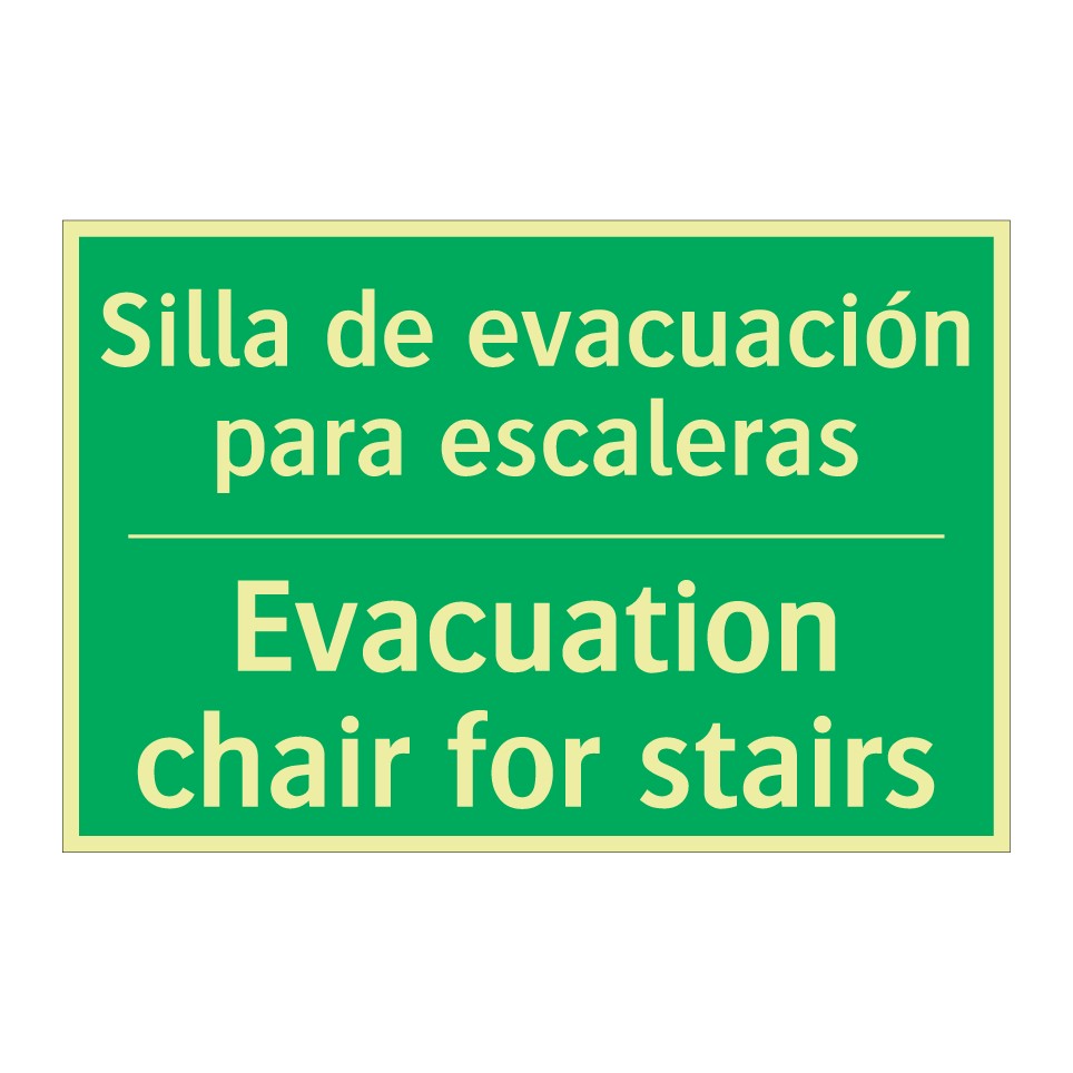 Silla de evacuación para /.../ - Evacuation chair for stairs