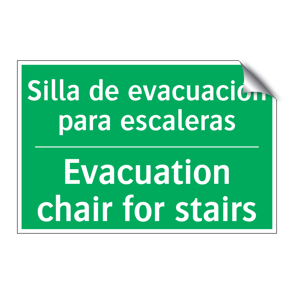 Silla de evacuación para /.../ - Evacuation chair for stairs