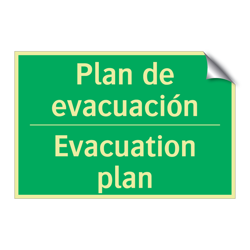Plan de evacuación - Evacuation plan