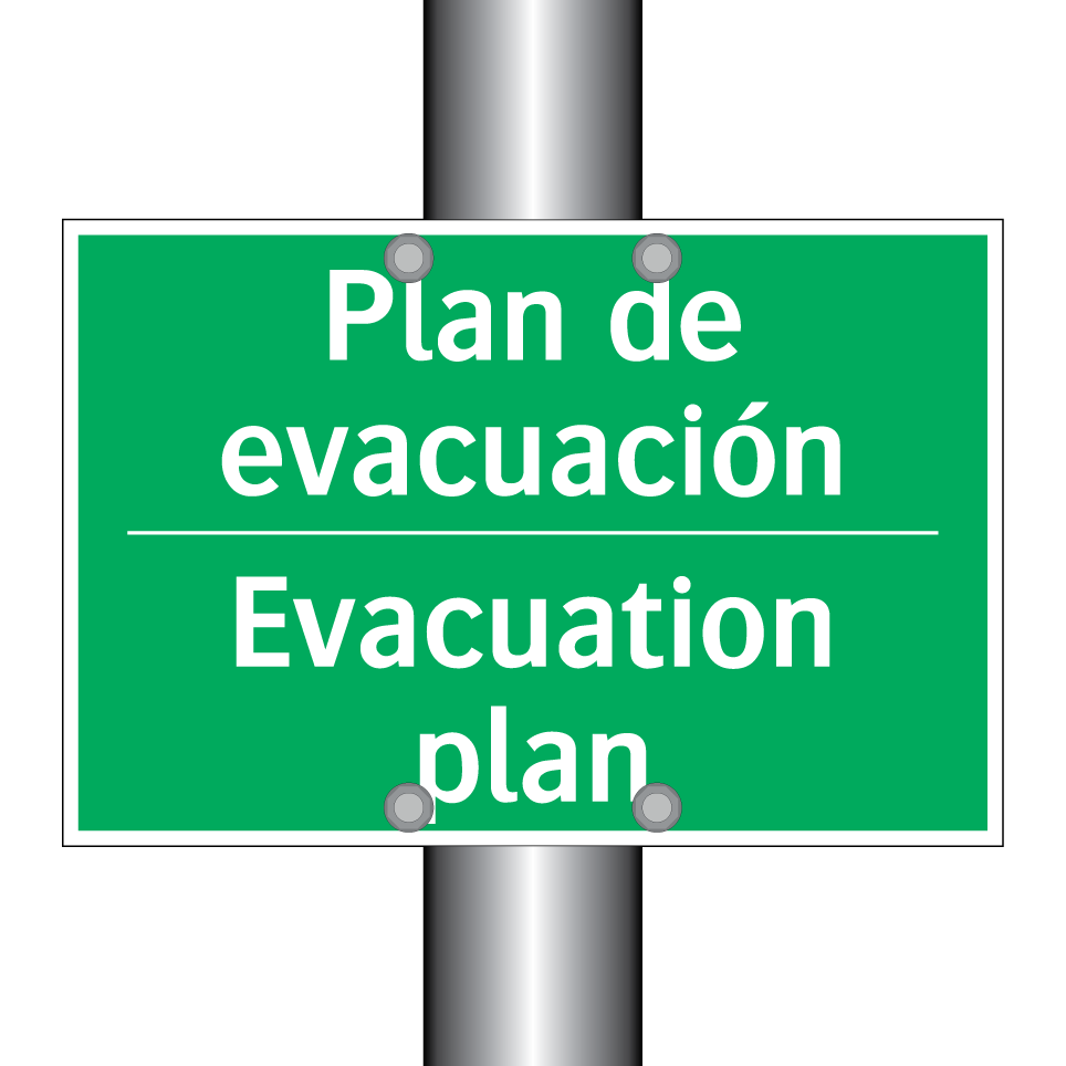 Plan de evacuación - Evacuation plan
