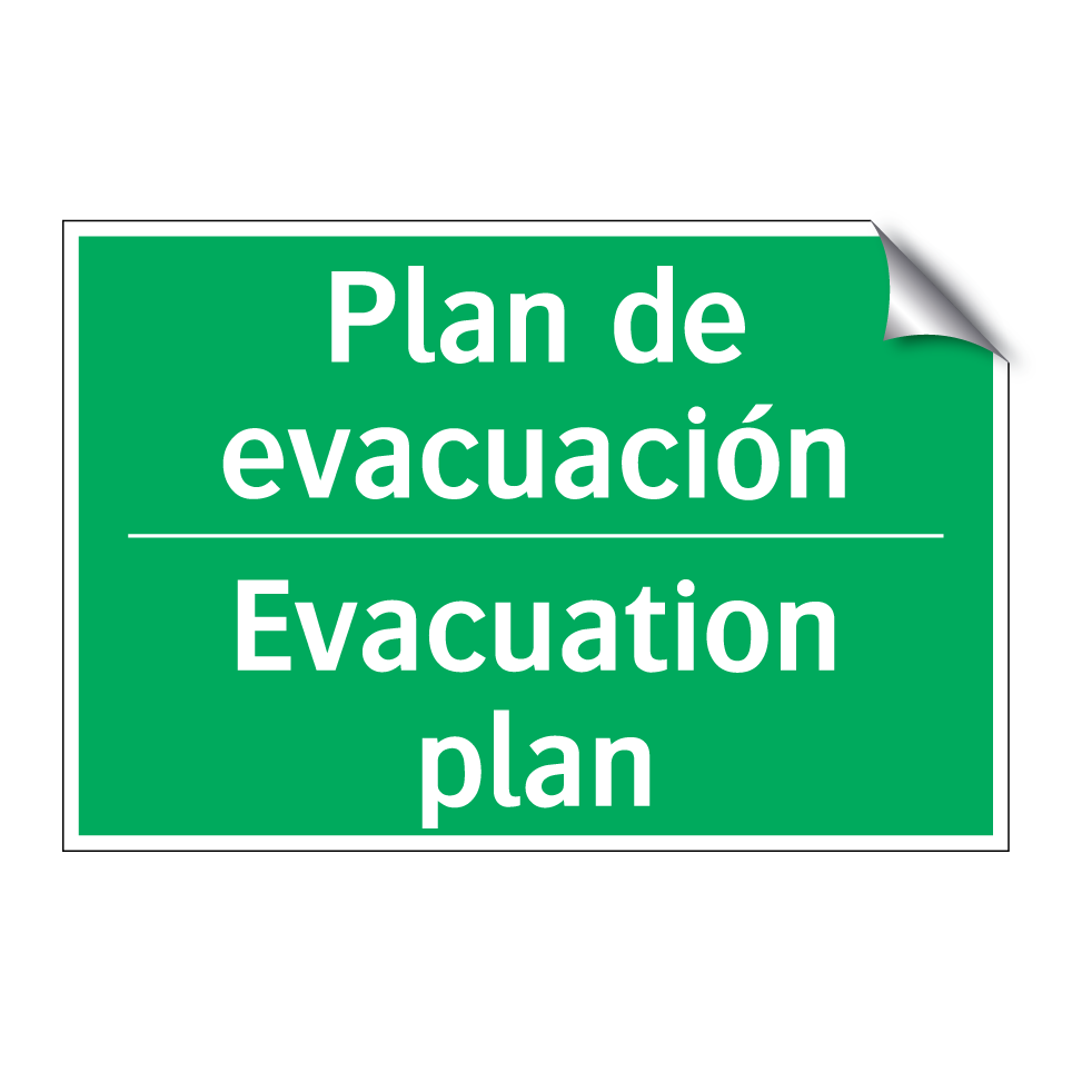 Plan de evacuación - Evacuation plan