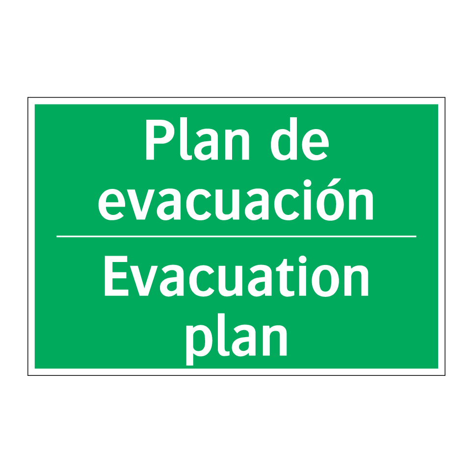 Plan de evacuación - Evacuation plan