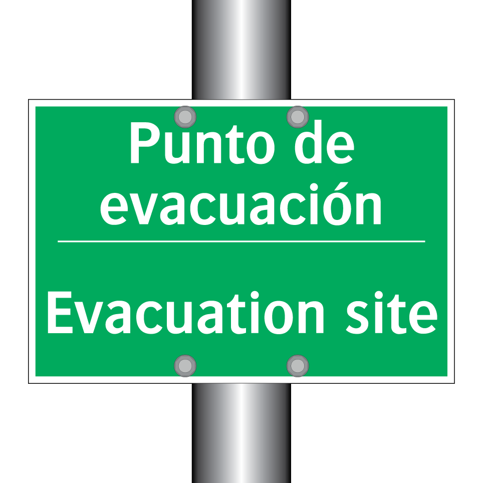 Punto de evacuación - Evacuation site