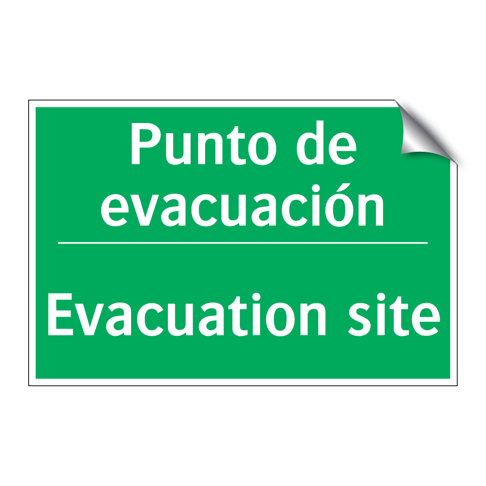 Punto de evacuación - Evacuation site