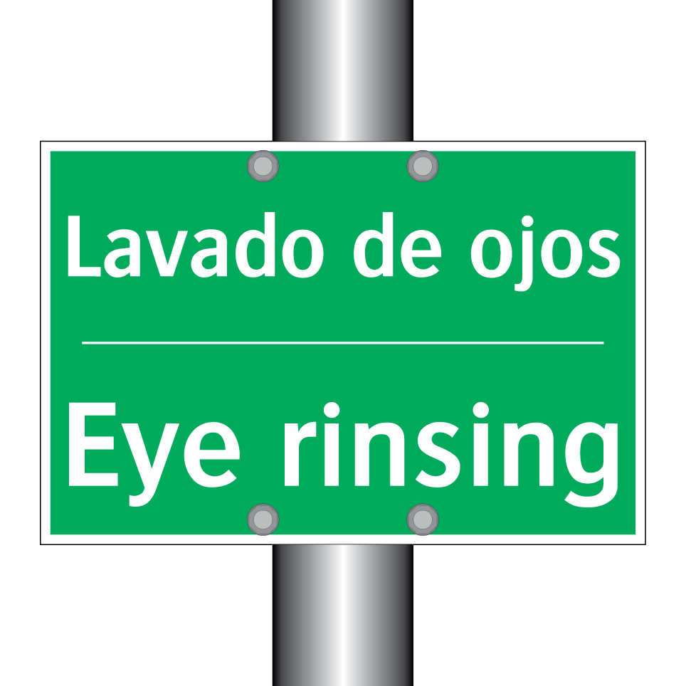 Lavado de ojos - Eye rinsing