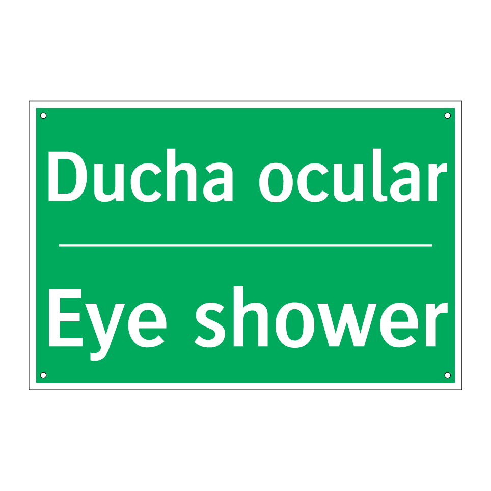 Ducha ocular - Eye shower