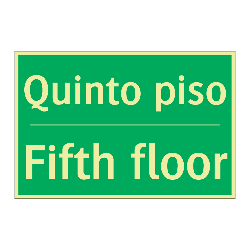 Quinto piso - Fifth floor