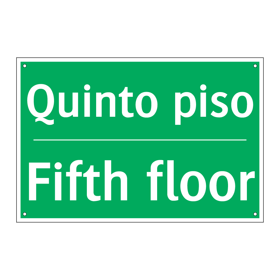 Quinto piso - Fifth floor