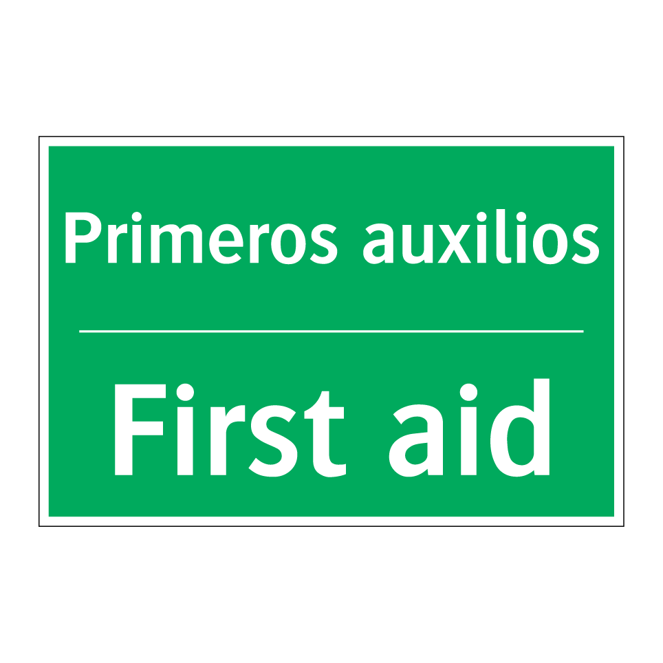 Primeros auxilios - First aid