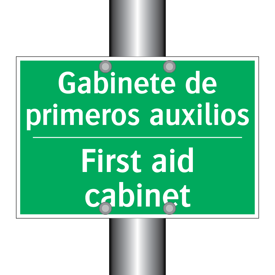 Gabinete de primeros auxilios - First aid cabinet