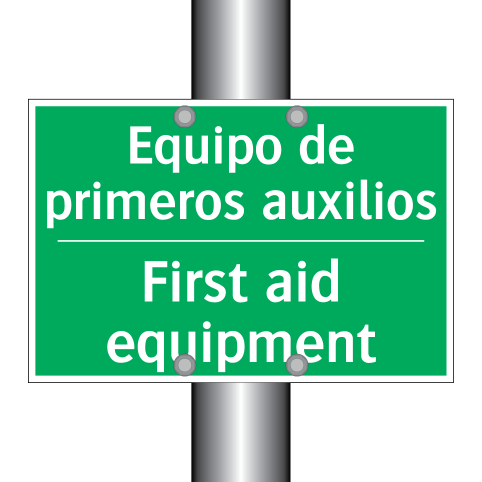 Equipo de primeros auxilios - First aid equipment