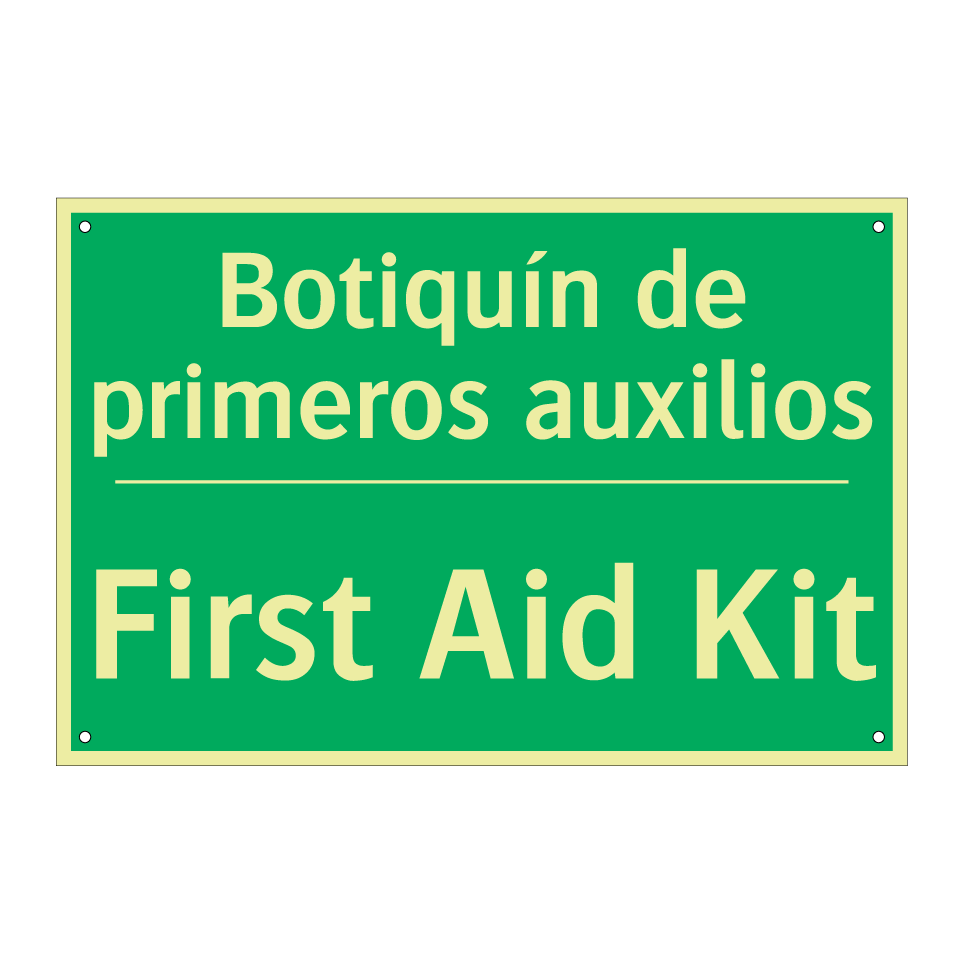 Botiquín de primeros auxilios - First Aid Kit