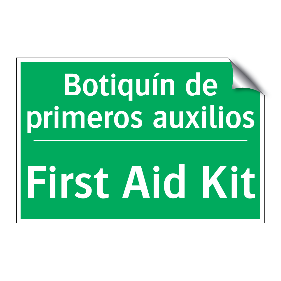 Botiquín de primeros auxilios - First Aid Kit