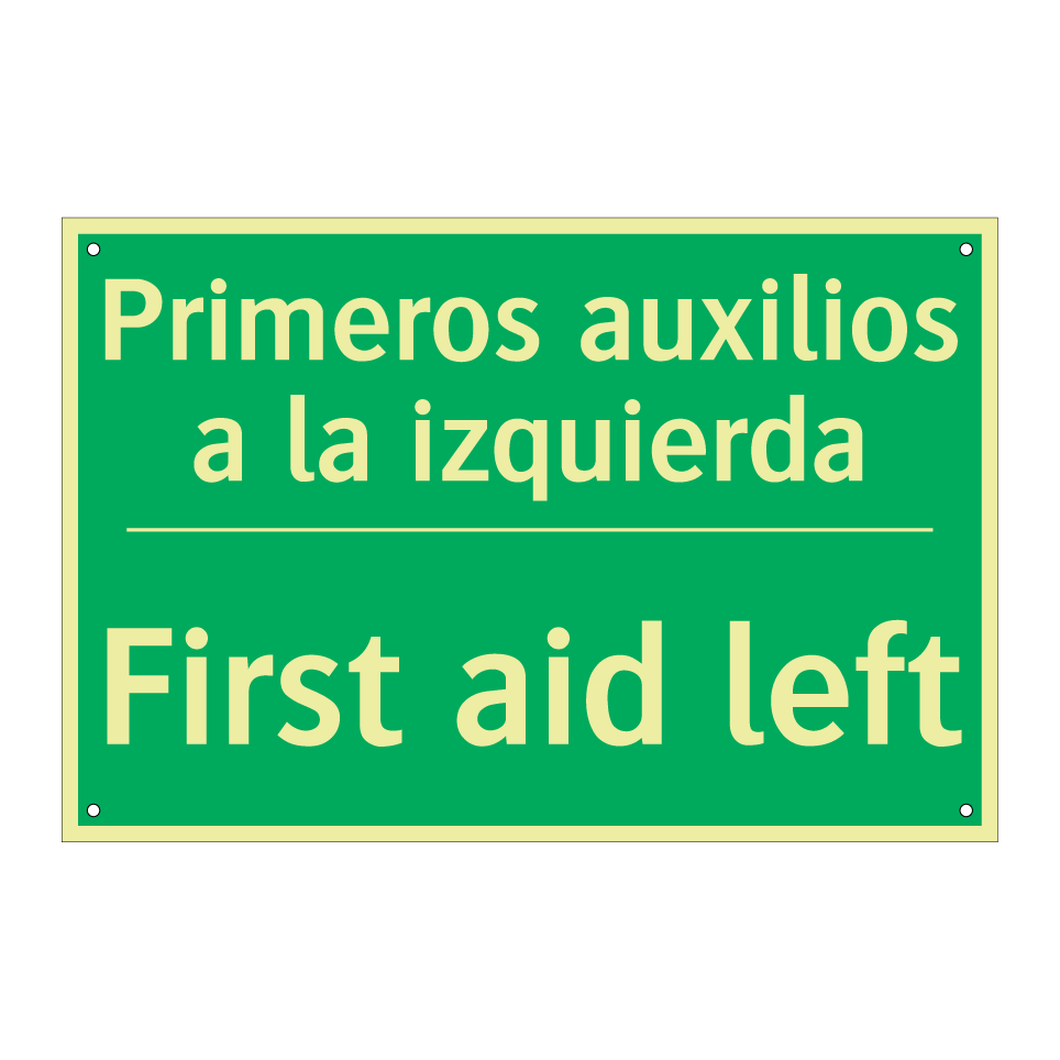 Primeros auxilios a la /.../ - First aid left