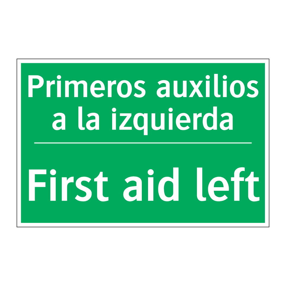 Primeros auxilios a la /.../ - First aid left
